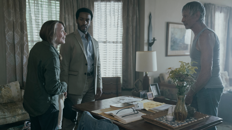 Sissy Spacek (left), André Holland, and Scott Glenn